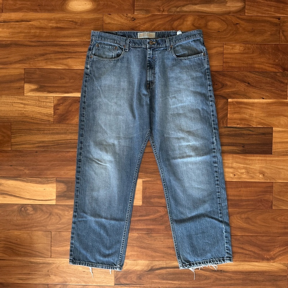Wrangler Loose Straight Fit Denim Jeans size 38x30